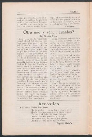 Otro año y van... cuántos?
