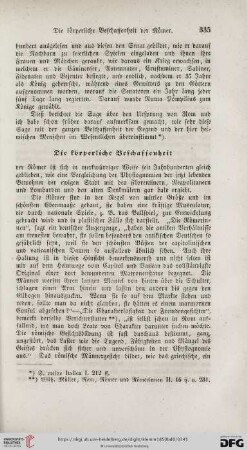 Die körperliche Beschaffenheit