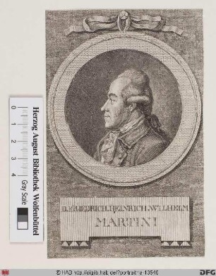 Bildnis Friedrich Heinrich Wilhelm Martini