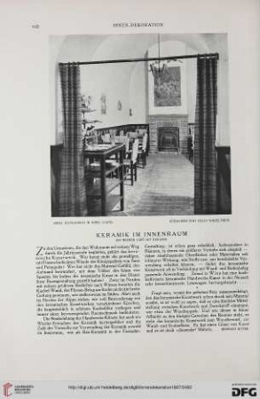 38: Keramik im Innenraum : ein Wiener Café mit Keramik
