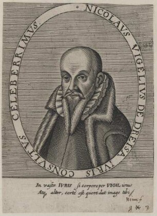 Bildnis des Nicolavs Vigelivs