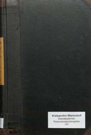 Sterberegister des Standesamtes Ahlen-Stadt von 1916 (Urkunden-Nr. 1-324)
