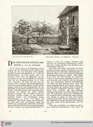 10: Der deutsche Künstlerbund