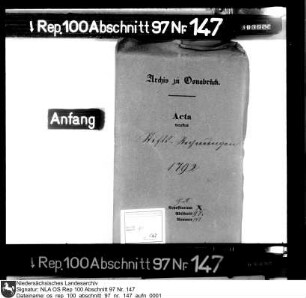 Stiftsrechnungen