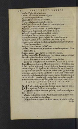 Varii apud varios tondendi ritus.