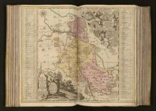 Accurate Geographische Delineation des Stiffts Ambts Wurtzen, nebst dem Æmbtern Eilenburg und Düben : mit denen darein gehörigen Städten, Flecken und Dorffschafften auch angraentzenden Orthen