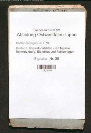 Einkünfte und Besitzungen des Rektors [siehe auch Nr. 42 (1684) und Nr. 53 (1757)]