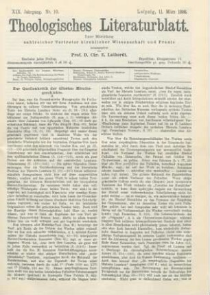 105-107 Zur Quellenkritik der ältesten Mönchsgeschichte