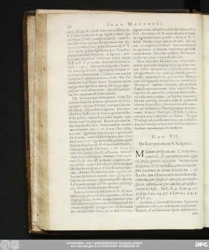 Cap. VII. De Interpretatione S. Scripturae.