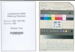 Entnazifizierung Fritz Schierk , geb. 06.11.1893 (Polizeiinspektor)