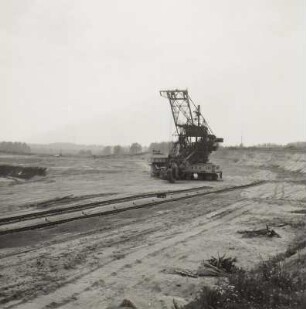 Braunkohle, Espenhain, Schaufelradbagger