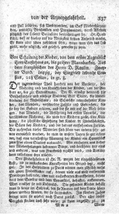 Von Erhaltung der Kinder, von dem ersten Augenblick ihres Entstehens an, bis zu ihrer Mannbarkeit. Bd.2.