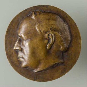 Medaille zum Gedenken an Georg Kolbe