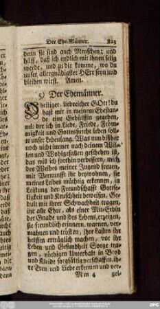 5) Der Ehemänner.