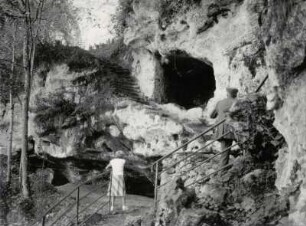La Roque St. Christoph, prähistorische Felsterrasse