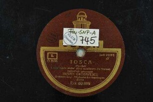 Tosca : E luca van le stelle (Und es blitzten die Sterne) / (Puccini)