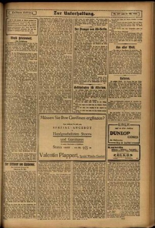 Zweite Ausgabe vom Freitag, den 10. Oktober 1924.