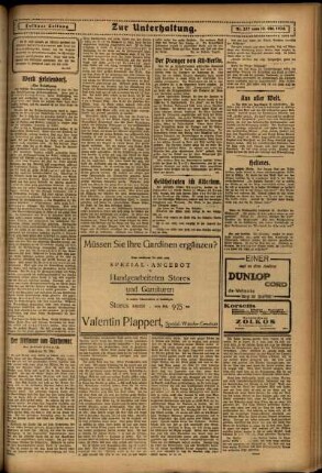 Zweite Ausgabe vom Freitag, den 10. Oktober 1924.