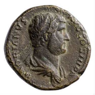 Münze, Dupondius, 134 - 138 n. Chr.