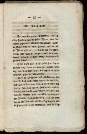 Die Jubelhochzeit.