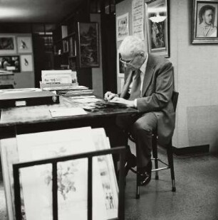 Der Buchhändler Walter Schatzki
