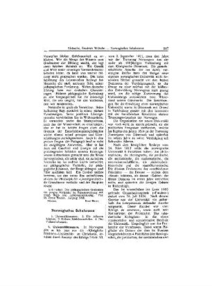 Norwegisches Schulwesen