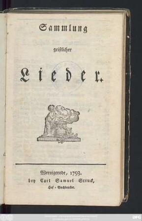 Sammlung geistlicher Lieder