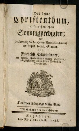 1-373, Das aechte Christenthum