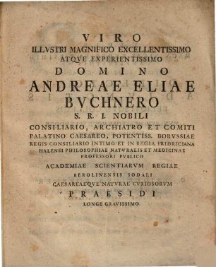 Friderici Boerneri Artis Salutaris Doctoris ... De Tabe Sicca Lethali A Mirabili Duodeni Angustia Et Praeternaturali Plane Ventriculi Situ Disquisitio Anatomico-Medico-Practica : Academiae Caesareae Naturae Curiosorum Pensi Ordinarii Loco Oblata