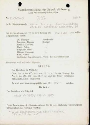 Lang, Käthe