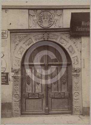 Portal am Bürgerhaus Ring 13 in Liegnitz
