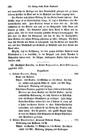C. Kirchspiele in Süd-Rußland