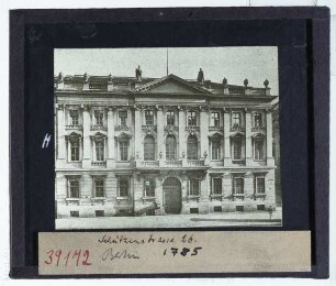 Berlin, Palais Schützenstr. 26 (verm. als Palais Kolbe 1790 errichtet, später Konsistorium der Provinz Brandenburg)