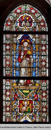 Fenster B-IV der Ludwigskapelle : Christus