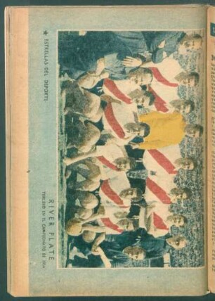 River Plate, tercero en el campeonato de 1954 - [Fotografía] : Estrellas del deporte