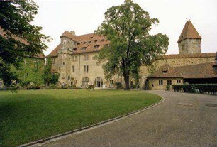 Coburg: Hof mit Museum zur Veste