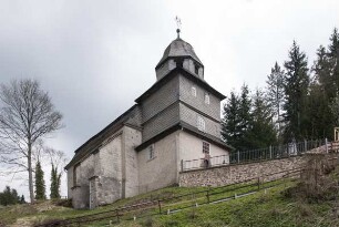 sogenannte Bergkirche, ehemals St. Bartholomäus (Kirche, evangelisch, Bruchsteinmauerwerk); Vöhl, Zur Bergkirche 7