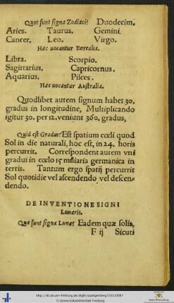 De Inventione Signi Lunaris