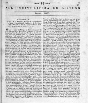 Luden, H.: Geschichte des teutschen Volkes. Bd. 1-2. Gotha: Perthes 1826