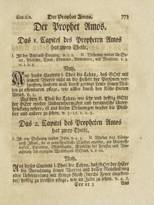 Der Prophet Amos
