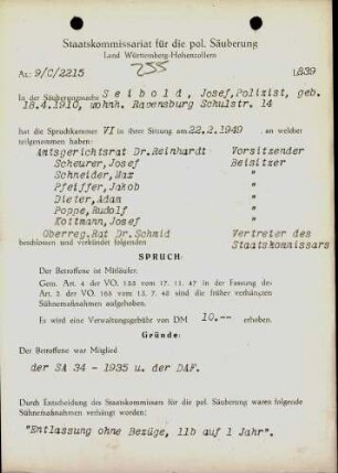 Seibold, Josef