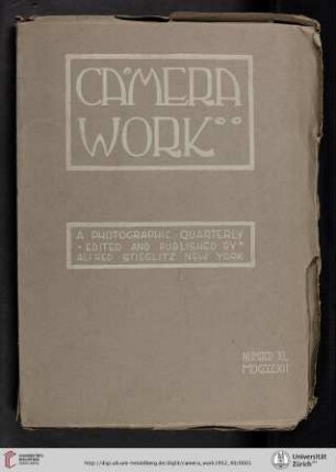Camera Work: A Photographic Quarterly