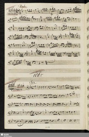 1064. Aria: Il cor dal seno / Traetta, T.