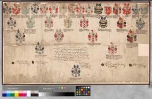 Proband: Schwansbell, Dietrich Johann von; Vater: Schwansbell, Jost von; Mutter: Boenen, Elisabeth Johanna von: Mark, Grafschaft, Ritterschaft