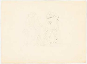 Leda: Darstellung der Leda (? Frau und Schwan, Frau und Kinder)