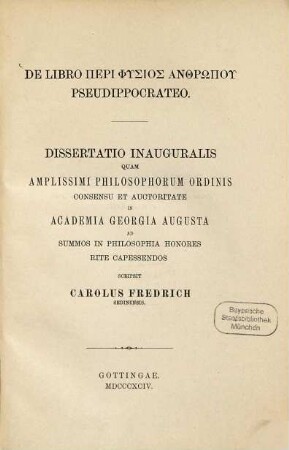 De libro  pseudippocrateo