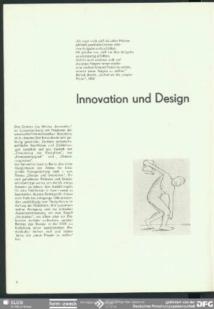 Innovation und Design : Innovation und Design