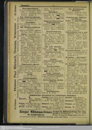 Einwohnerverzeichnis : Alphabetisches Verzeichnis der selbständigen Einwohner