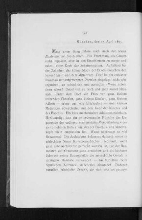 München, den 15. April 1893.