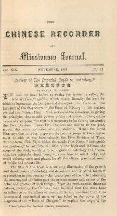 No. 11. November, 1888